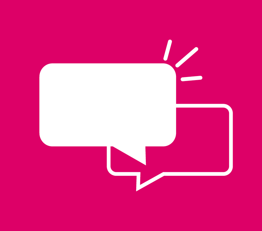 Icon of two speech marks 